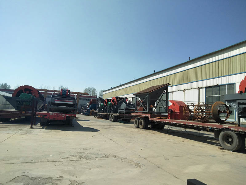 輪式移動式洗沙機 輪式移動式洗沙機